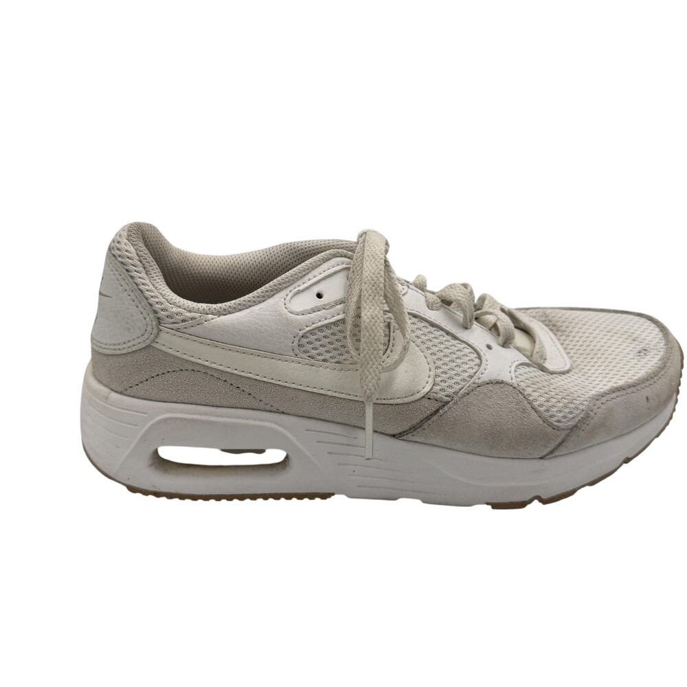 Nike Air Shoes Womens Size 7.5 White Mesh Low Top Running Athletic Sneakers